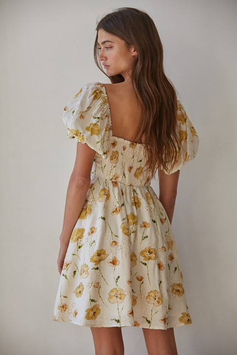 BY TOGETHER LUSH GARDEN MINI DRESS