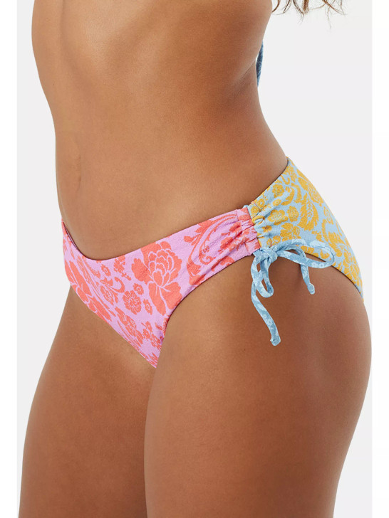 ROXY TAPESTRY PATCHWORK HIPSTER LACE BIKINI BOTTOM