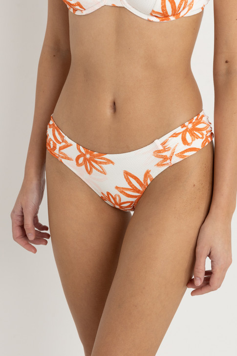 RHYTHM SANCTUARY FLORAL SOFT SIDE HOLIDAY BIKINI BOTTOM