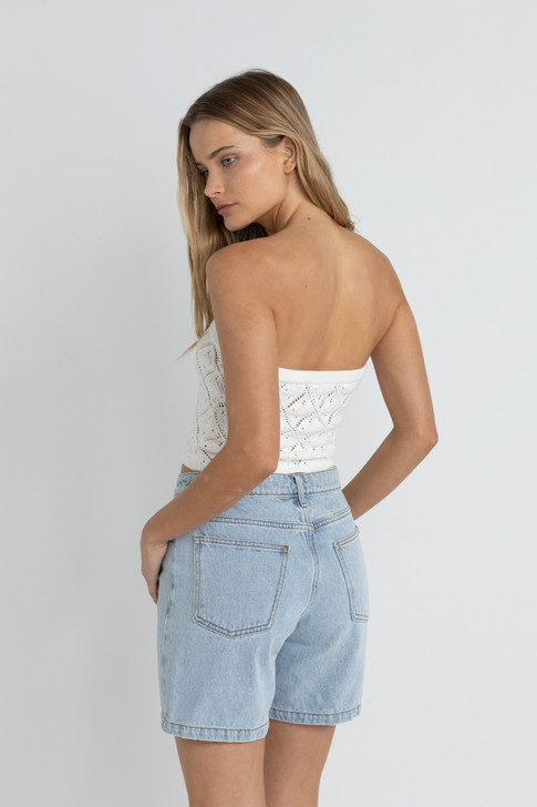 RHYTHM ISLANDER STRAPLESS KNIT TOP