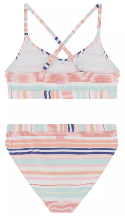 ROXY GIRLS' CABANA BAY BIKINI SET 7-16