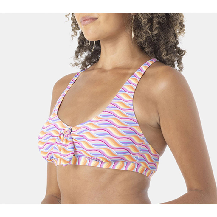 ROXY HIGH TIDE CONVERTIBLE BRALETTE BIKINI TOP