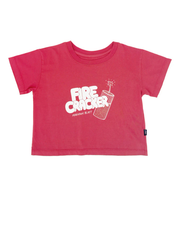 FEATHER 4 ARROW FIRECRACKER CROP TEE