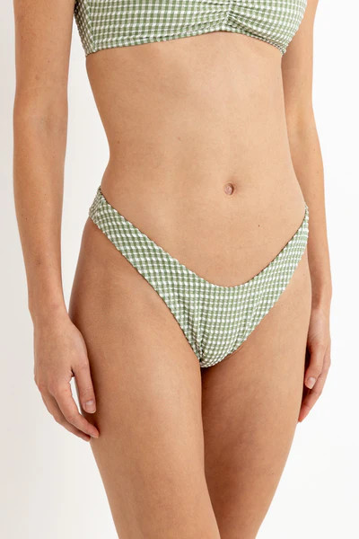 RHYTHM LOLA CHECK HIGH CUT PANT