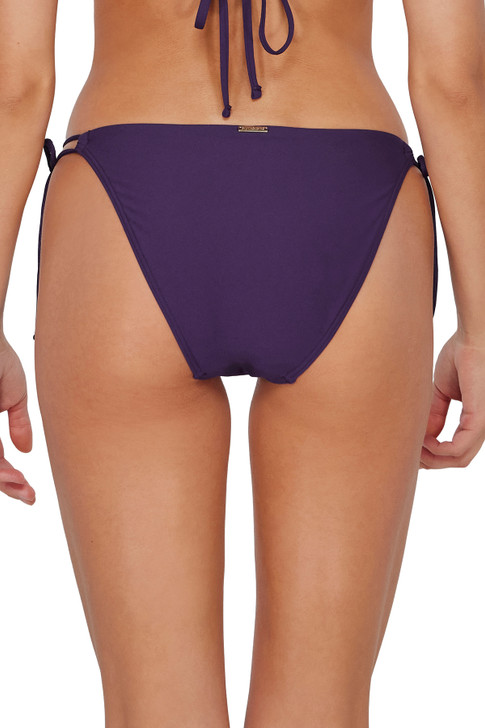 SUNSETS SOLID EVERLEE TIE SIDE BOTTOM - PARADISE PLUM