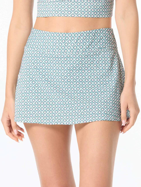 BEACH HOUSE PRINTED EMMA SWIM SKORT - ENDLESS SUMMER