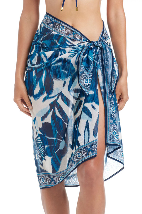BLEU BY ROD BEATTIE TURNING TIDES PAREO