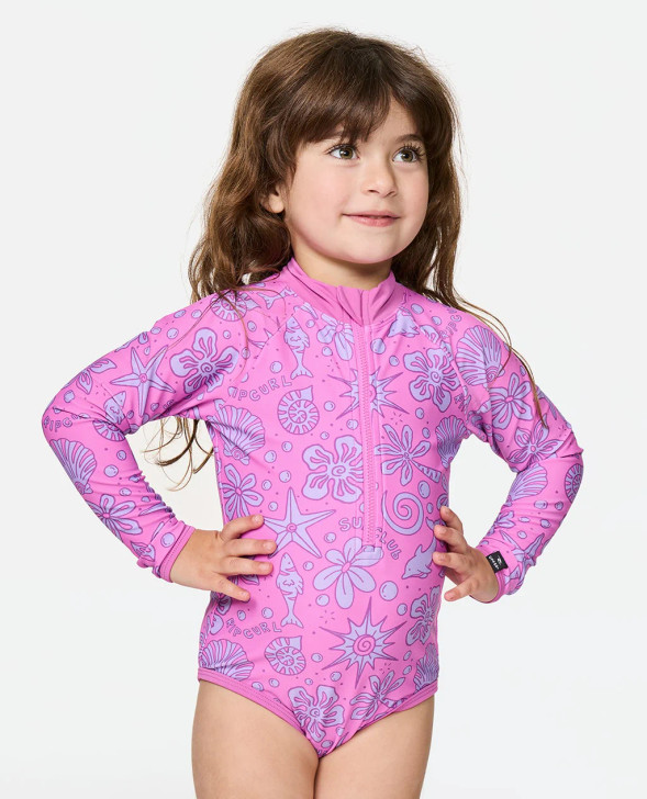 RIP CURL SUNSHINE CLUB LONG SLEEVE SURFSUIT 1/2-7/8