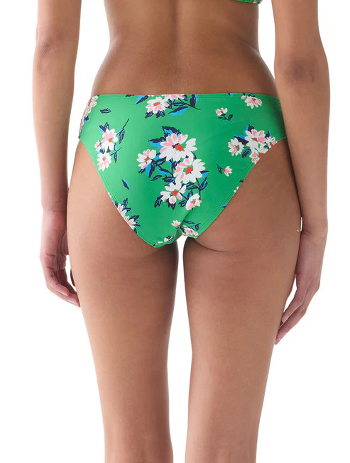 KATE SPADE SPRING DAISIES HIGH CUT BIKINI BOTTOM