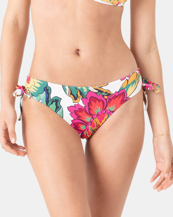 ROXY BEACH BLOSSOM LACE SIDE FULL BIKINI BOTTOM