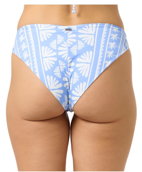 O'NEILL SURF ABSTRACT COMBER MID RISE BIKINI BOTTOM
