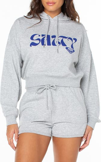 ROXY BREAKWATER CROP HOODIE