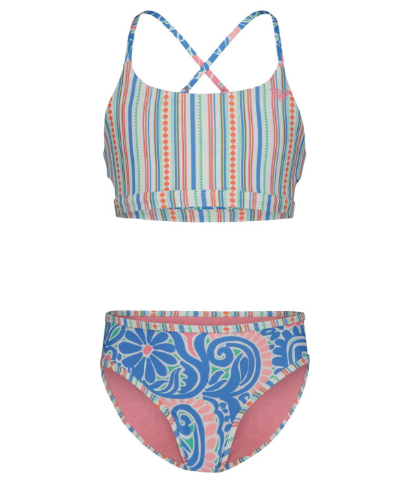 ROXY GIRL'S CASCAIS REVERSIBLE BIKINI SET 7-16