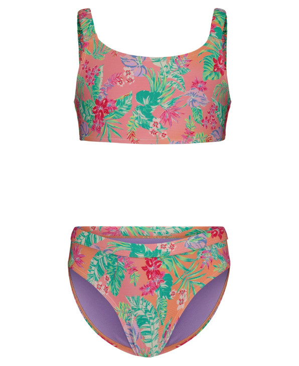 ROXY GIRL'S COASTAL BREEZE BIKINI SET 7-16