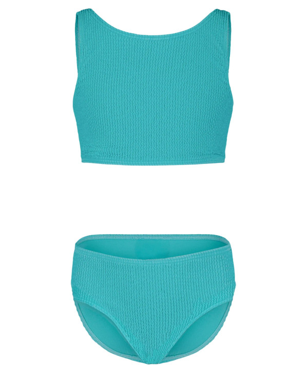 ROXY GIRL'S CRINKLE TEXTURE BIKINI SET 7-16