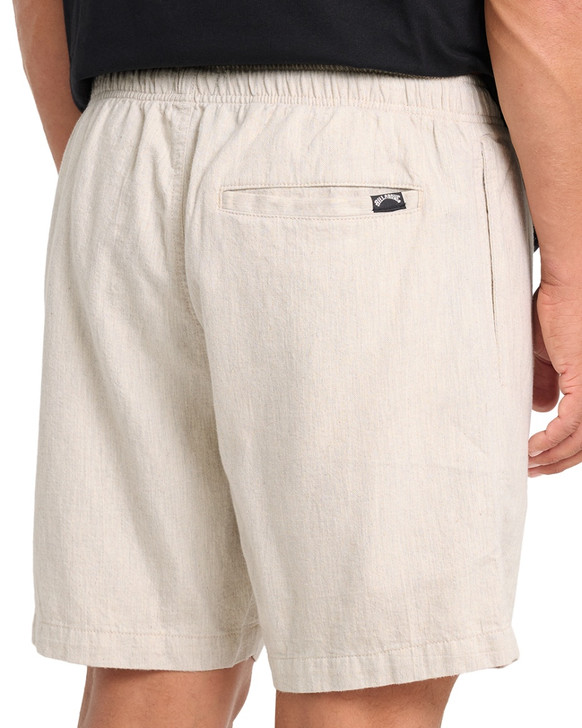 BILLABONG SAN O LINEN ELASTIC SHORT
