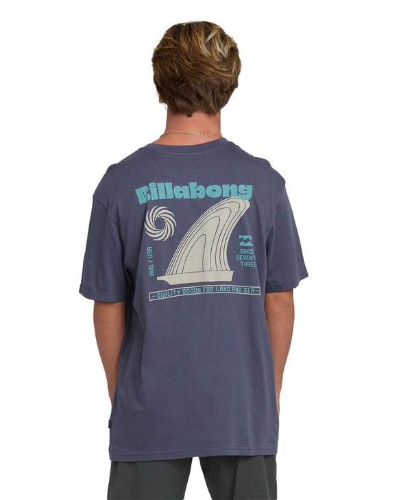 BILLABONG SINGLE FIN PREMIUM SHORT SLEEVE T-SHIRT