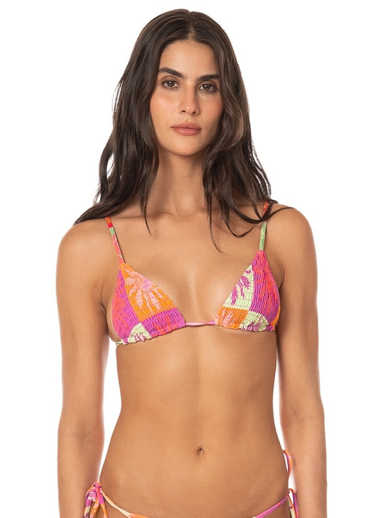 MAAJI PATCH PLAY  ZEN SLIDING TRIANGLE BIKINI TOP