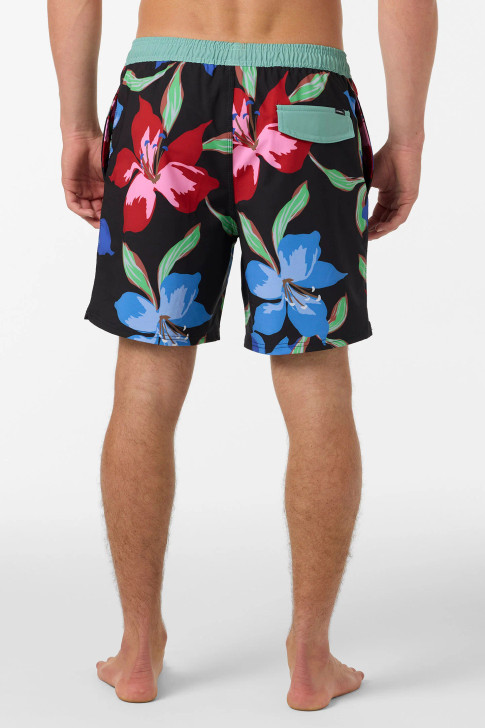 O'NEILL HERMOSA ELASTIC WAIST LINED 17" SWIM TRUNK