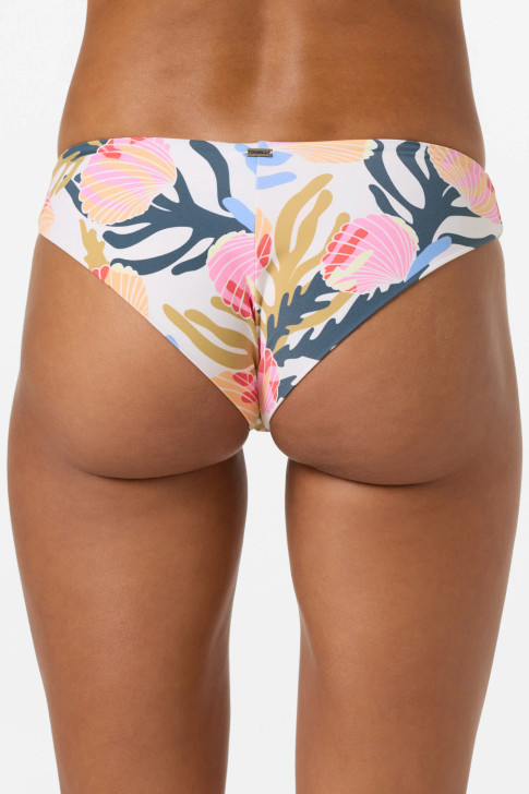 O'NEILL CORA GEO COMBER MID RISE BIKINI BOTTOM