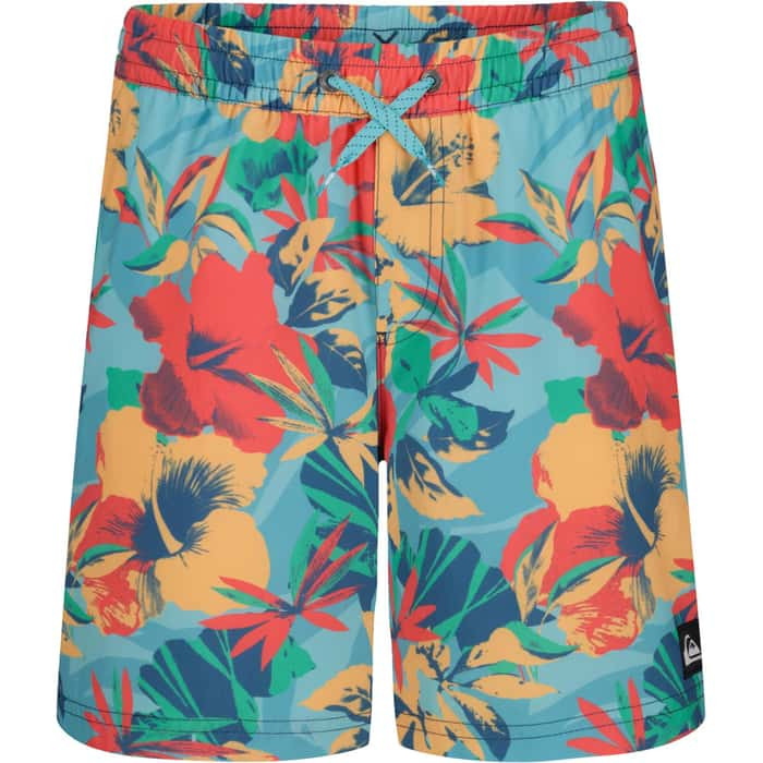 QUIKSILVER BOYS SURFSILK MIX VOLLEY SWIM TRUNK  (S-XL)