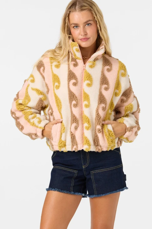 O'NEILL CORDIN JACQUARD SHERPA JACKET