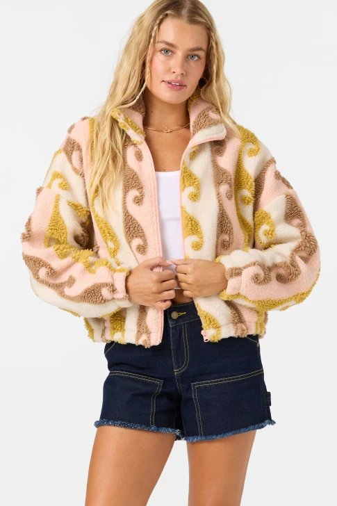 O'NEILL CORDIN JACQUARD SHERPA JACKET