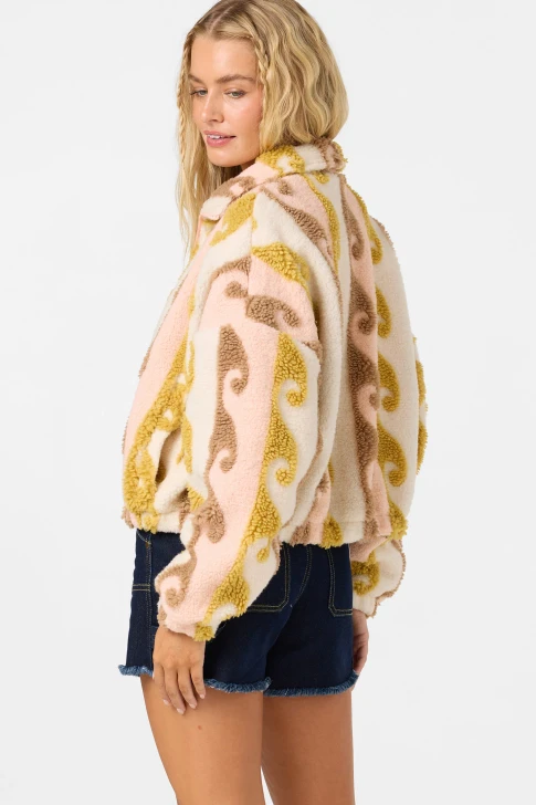 O'NEILL CORDIN JACQUARD SHERPA JACKET