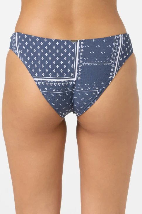 O'NEILL O'RIGINALS ZOEY BANDANA BLUE LAGOON BIKINI BOTTOM
