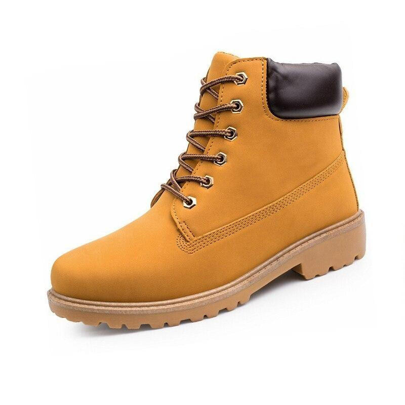 Bottes à Lacets Manhattn En Cuir/suède - Pointure 6.5 - Occasion, Couleur Tan