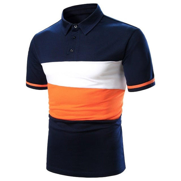 Polo Tricolore a manches courtes zaxx