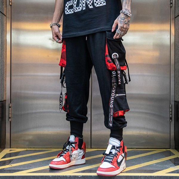 Pantalon Cargo a Rubans Pantalon Cargo a Rubans zaxx