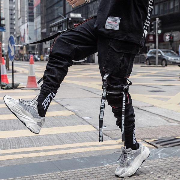 Pantalon Cargo a Rubans Pantalon Cargo a Rubans zaxx
