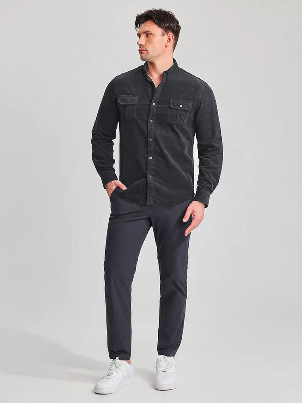 Chemise Légère en Velours Côtelé Chemise Légère en Velours Côtelé zaxx