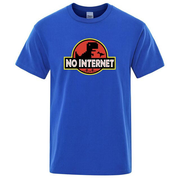 T-Shirt NO INTERNET zaxx