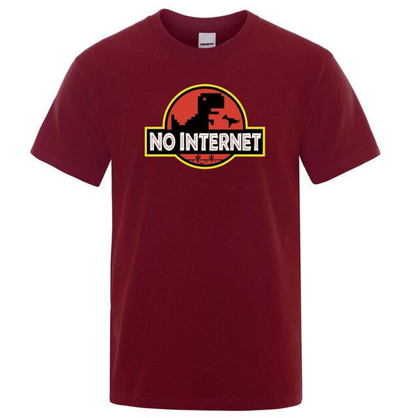 T-Shirt NO INTERNET zaxx