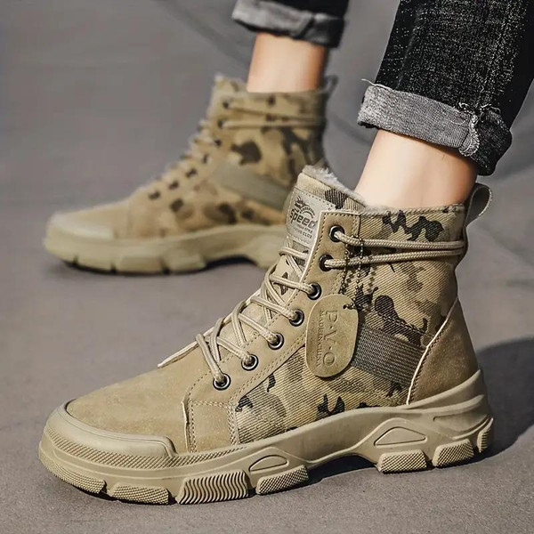 Bottes Robustes Camouflage zaxx