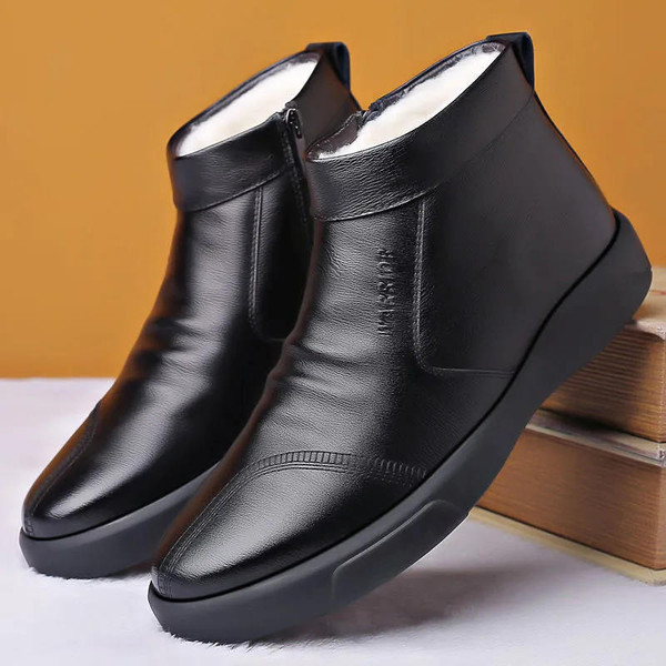 Bottes de Neige Noires Imperméables Bottes de Neige Noires Imperméables zaxx