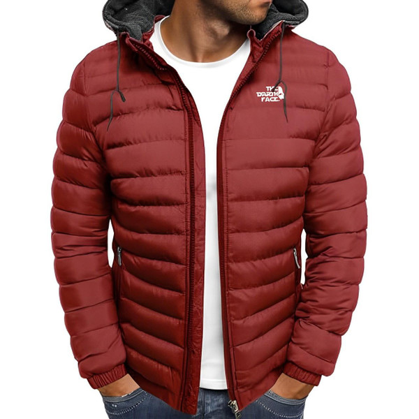 Veste Unie Matelassée à Capuche Veste Unie Matelassée à Capuche zaxx