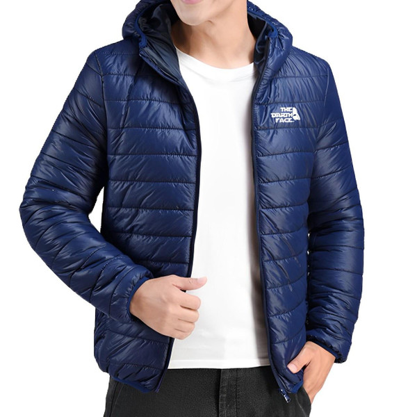 Veste Unie Matelassée à Capuche Veste Unie Matelassée à Capuche zaxx