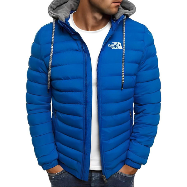Veste Unie Matelassée à Capuche Veste Unie Matelassée à Capuche zaxx