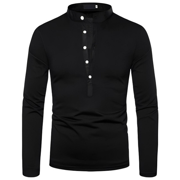 Haut Uni Boutonné zaxx