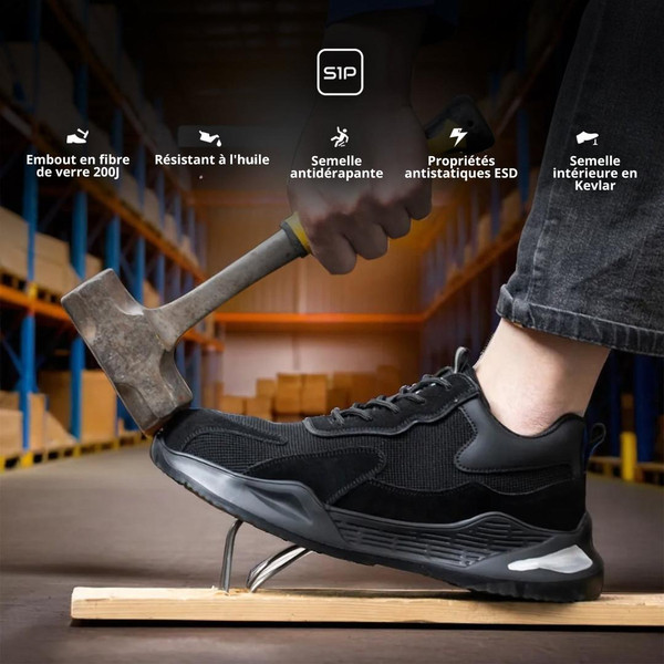 Chaussures de Sécurité Flexibles WideFlex™ Chaussures de Sécurité Flexibles WideFlex™ zaxx