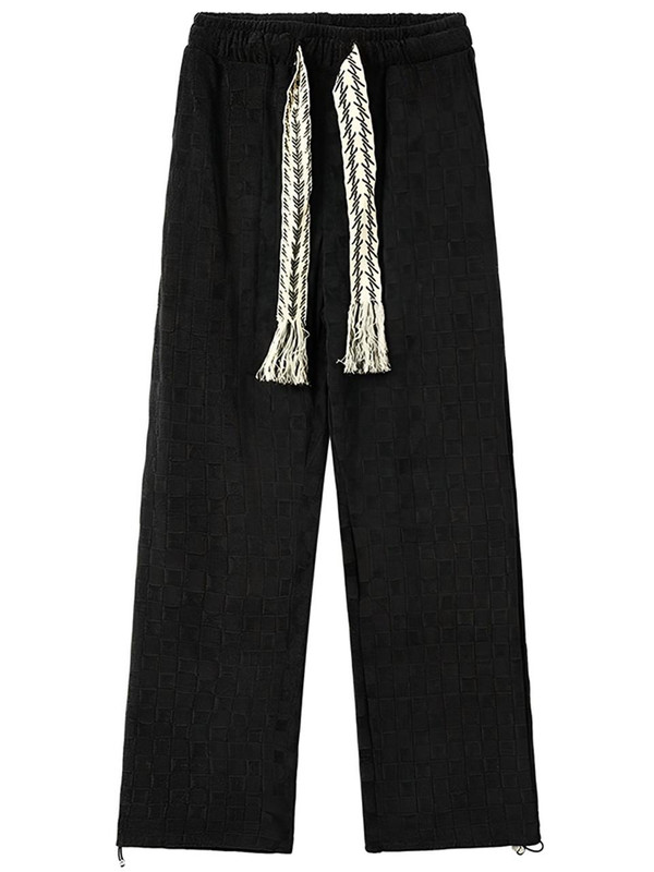 Pantalon Décontracté Taille Haute Pantalon Décontracté Taille Haute zaxx