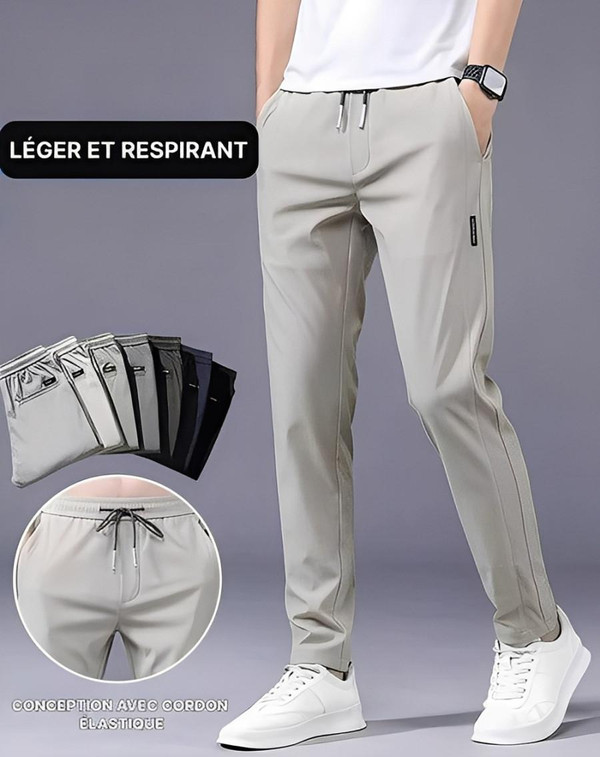 Pantalon Homme Léger Extensible à Séchage Rapide Pantalon Homme Léger Extensible à Séchage Rapide zaxx