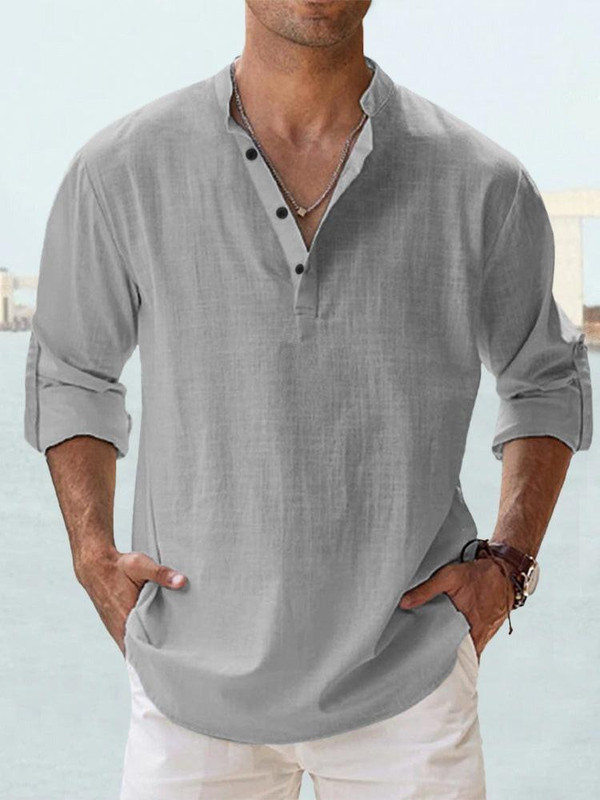Léger et Intemporel - La Chemise en Lin que Vous ne Voudrez Plus Quitter Jesper™ Léger et Intemporel - La Chemise en Lin que Vous ne Voudrez Plus Quitter Jesper™ zaxx