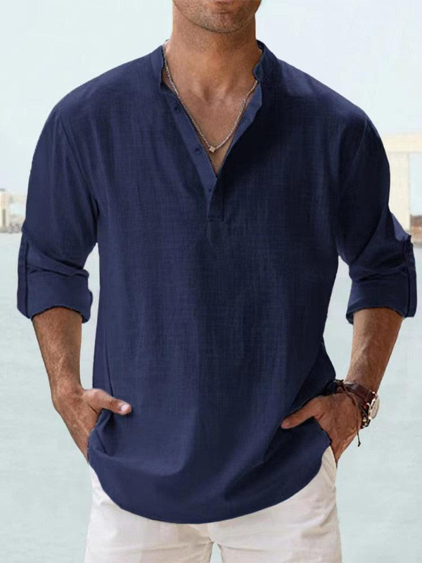 Léger et Intemporel - La Chemise en Lin que Vous ne Voudrez Plus Quitter Jesper™ Léger et Intemporel - La Chemise en Lin que Vous ne Voudrez Plus Quitter Jesper™ zaxx