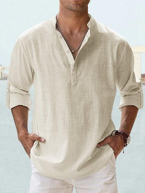 Léger et Intemporel - La Chemise en Lin que Vous ne Voudrez Plus Quitter Jesper™ Léger et Intemporel - La Chemise en Lin que Vous ne Voudrez Plus Quitter Jesper™ zaxx