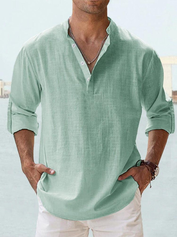 Léger et Intemporel - La Chemise en Lin que Vous ne Voudrez Plus Quitter Jesper™ Léger et Intemporel - La Chemise en Lin que Vous ne Voudrez Plus Quitter Jesper™ zaxx