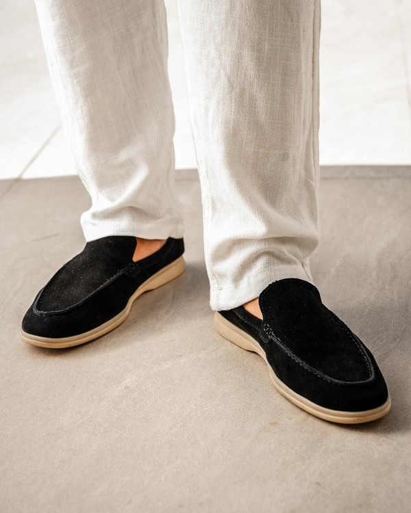 Mocassins en Daim Haut de Gamme Old Money™ Mocassins en Daim Haut de Gamme Old Money™ zaxx